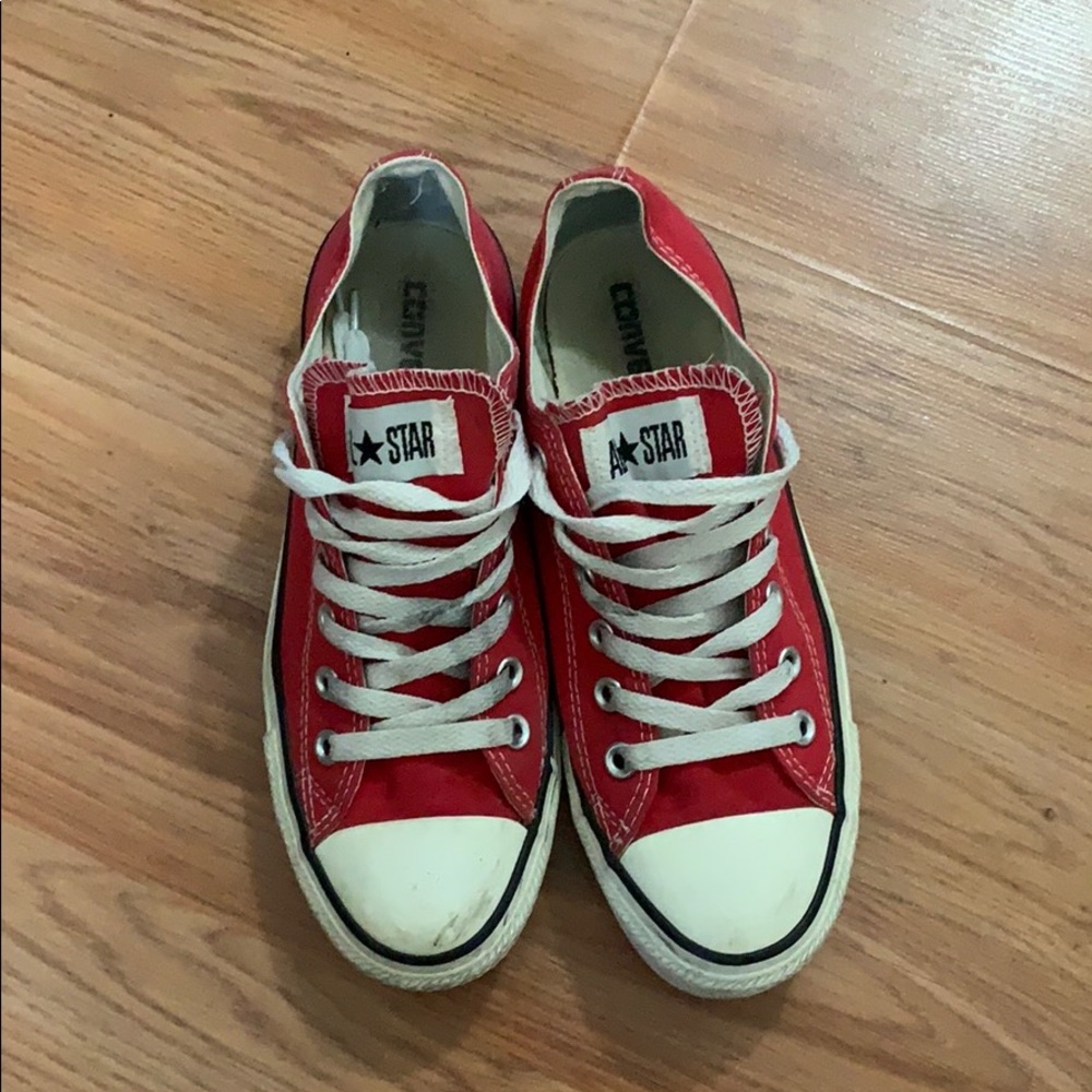 Red converse